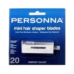 Bp8900b Personna Mini Hair Shaper Blades Comfort Coated 20pcs 2-pack