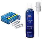 Personna Double Cartridges Refills Edge Razor Blades 100 Count With Shave Gel 764210802693