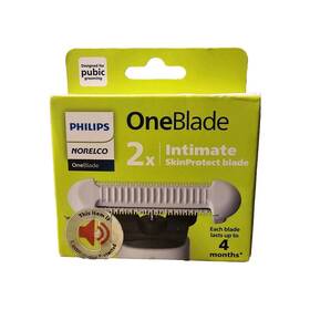 Philips Norelco 075020109187 Oneblade 2x Intimate Skin Protect Replacement Blades