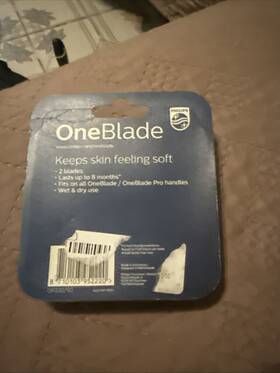 Qp220 Philips Norelco 710103952220 One Blade 2 Stainless Steel Replacement Blades Qp220/50