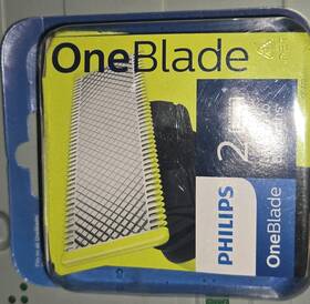 Qc5550 Philips Authentic Norelco Oneblade Replacement Blades 2 Pack Qp220/80 Usa Ship