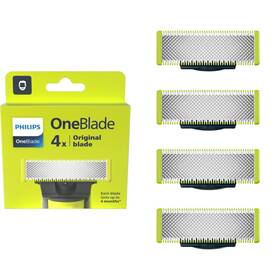 Qp240 Philips Qp240/50 Oneblade Replacement Blades Pack Of 4 Long Lasting Razor