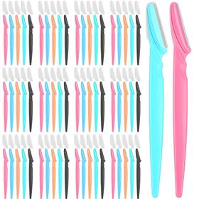 Xmd-100 Phyyixs 100 Pcs Eyebrow And Face Razors For Women Men Multi-color Facial