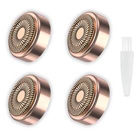 Pk0563a Pinkind Generation 2 Replacement Heads For Flawless Facial Hair Remover Gold