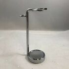 Pkrasta Psi Deluxe Chrome Razor And Shaving Brush Stand Holder
