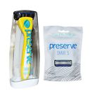 Pre0 Preserve Shave Razor With Five Blade Cartridges Colors 714983630665