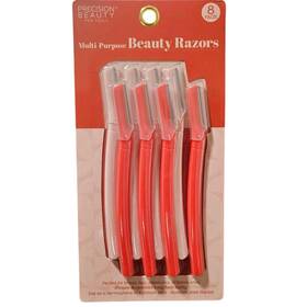 76744 Precision Beauty Pro Tools Multi-purpose Razors Dermaplane 8 Pack New Nip