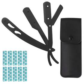 Primer A 747973828810 Professional Straight Edge Shaving Razor 1 Count Pack Of Mate Black