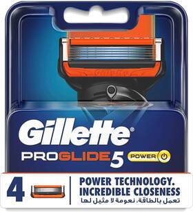 81307362 Procter And Gamble Gll00401 Gillette Fusion Proglide Power Pack Of 4 Blade