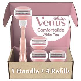 Procter & Gamble 313038525507 Gillette Venus Comfortglide Razors For Women 1 Razor 4 Blade Refil