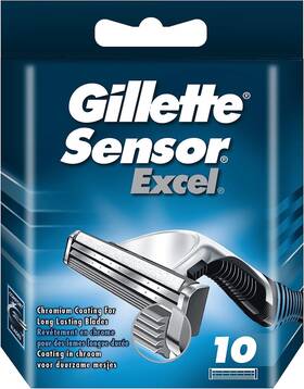 Procter & Gamble 313047636621 Gillette Sensor Excel Shaving Cartridges For Men Quantity 10 Packaging May Var