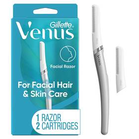 Procter & Gamble 313053843846 Gillette Venus Dermaplaning Tool With 2 Blade Refills For Women
