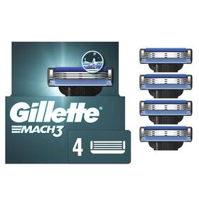 4338387493 Procter & Gamble Gillette Mach3 Razor Refills For Men 4 Blade
