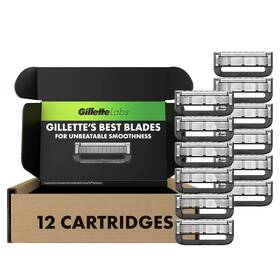 Procter & Gamble 445033752787 Gillettelabs Razor Blade Refills 12ct Cartridges For Men C