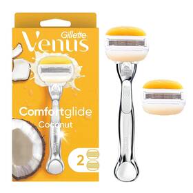 Procter & Gamble 726084320604 Gillette Venus Comfortglide With Olay Coconut Womens Razor Handle Blade Refill