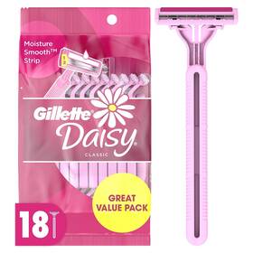 75069246 Procter & Gamble Gillette Venus Daisy Classic Disposable Razors For Women 18 Count Hair Removal