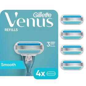 Four21-five02-jooi2556 Procter & Gamble Gillette Venus Womens Original 3 Blade Razor Refills 4 Count Packaging May Va