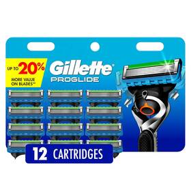 Procter & Gamble - Haba Hub 445046095086 Gillette Proglide Razor Refills For Men 12 Blade