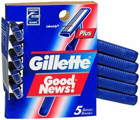 Pr65853 Procter & Gamble Health Care Gillette Sensor 2 Mens Disposable Razor Chromium Coating Blades 5 Ct Pack Of