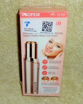 Pf-1210 Profeir Instant Facial Hair Remover For Women Usb Rechargeable Portable