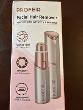 Pf-600 Profeir Instant Facial Hair Remover For Women Usb Rechargeable Portable