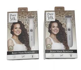 Cps1-7012-wht Pure Silk 2- Spa Therapy Body Hair Remover Battery Operated Dual Sided Blades