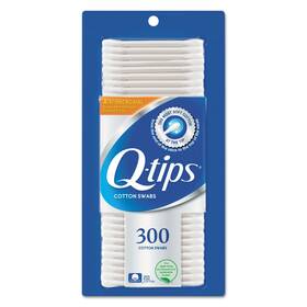 Uni17900ct Q-tips Cotton Swabs Antibacterial 300/pack 12/carton 17900ct