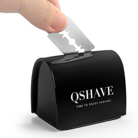 Qm3239 Qshave Blade Disposal Case Safe Storage Bank For 1 Count Pack Of White