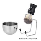 Qsl9016228314983ph Steel Shaving Brush Holder Soap Bowl Safety Razor Shave Stand