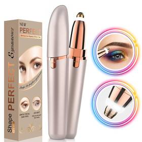 Qunler 658359119821 Eyebrow Trimmer For Women Rechargeable Electric Womens Eyebr