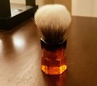 R1737-24 Yaqi Moka Express Mew Brown Synthetic Hair Mens Beard Shaving