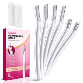 Raychi 744759676481 Dermaplane Razor For Women Face 6 Count Professional Dermaplaning Tool Pe