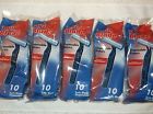 Raz2dx Handle Strip Pks Razor Long Lubricating Twin Razors 5 10 Blade