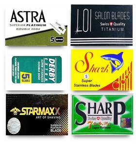 Razor Blades Club 30 New Amazon Sampler Us Sal - Astra-derby-shark-loi-starmax-sharp 1 Count Pack Of