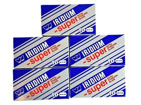Razor Blades Club 7350130651416 Wizamet Super Iridium Double Edge Pack Of 50 Count 1