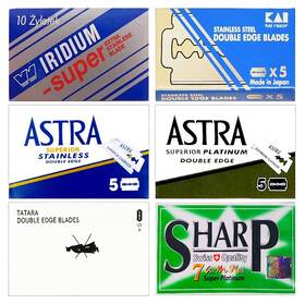 Razor Blades Club 899993735371 35 Quality Double Edge Sampler 6 Different Brands