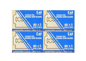 Razors 705353606861 20 Stainless Steel Double Edge Razor Blades