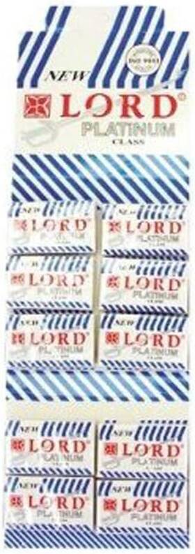 Lb10pl Razors 50 Double Edge Safety Razor Blades Platinum Class