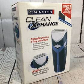 Hgx-1 Remington Clean Xchange Corded Cordless Disposable Head Shaver New