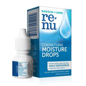 Renu 031011905220 Lubricating And Rewetting Drops For Contact Lenses 8 Ml Packaging May Vary