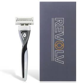 Revolv 860010078709 - Men S Razor 1 Premium Weighted Stand Not Included Black Stripe