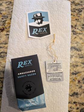 3147 Rex Supply Co. Ambassador Razor