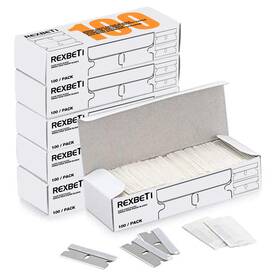 Rex054 Rexbeti 600pcs Single Edge Razor Blades Industrial Box Cutter