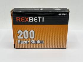 Rex090 Rexbeti 200pcs Single Edge Razor Blades