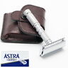 Rha-1r Parker Safety Razor Travel Set In Leather Pouch 4260412713820