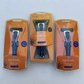 0362486 Rite Aid Men Renewal Shaver 5 Blade Razor Cartridges With Trimmer Refills