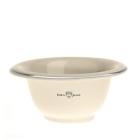 Rn117 Edwin Jagger Ivory Porcelain Shave Shaving Soap Bowl With Silver