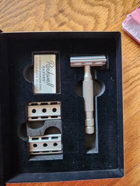 27401904 Rockwell Razors By 6s Stainless Steel Double-edge Safety Razor Nice
