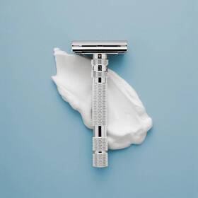 Rockwell Razors 628235770231 T2 - White Chrome Finish Adjustable Butterfly Safety Razor Case