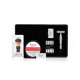 Rockwell Razors 628235770767 6s Shave Kit Matte Stainless Steel Razor Cream Faux-